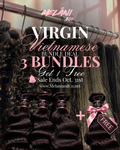 BUY 3 GET 1 FREE VIRGIN HAIR